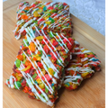 Fruity Pebble White Chocolate Marshmallow treat